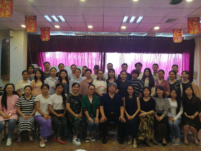 商维成校长在河南驻马店讲学